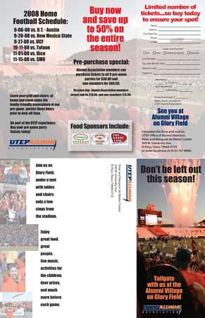 2008 Tailgate mailer